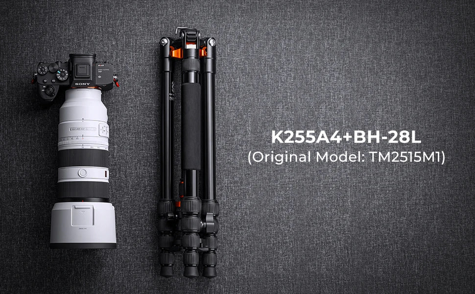 K&F Concept K255A4 68-Inch Aluminium Monopod Tripod