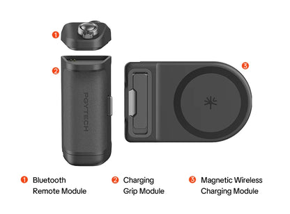 PGYTECH MagCam 2 Modular Phone Grip System