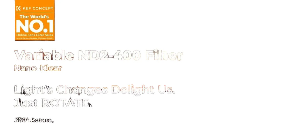 K&F Concept Variable ND Lens Filter