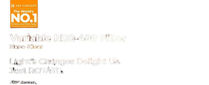 K&F Concept Variable ND Lens Filter