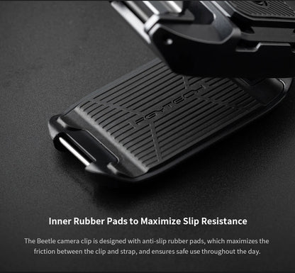 PGYTECH Beetle Camera Clip with Quick Release Plate