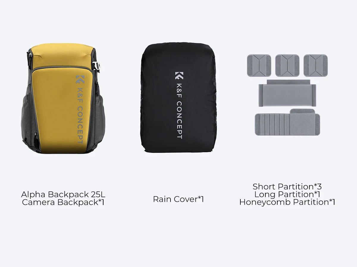K&F Concept 25L Professional Camera Backpack