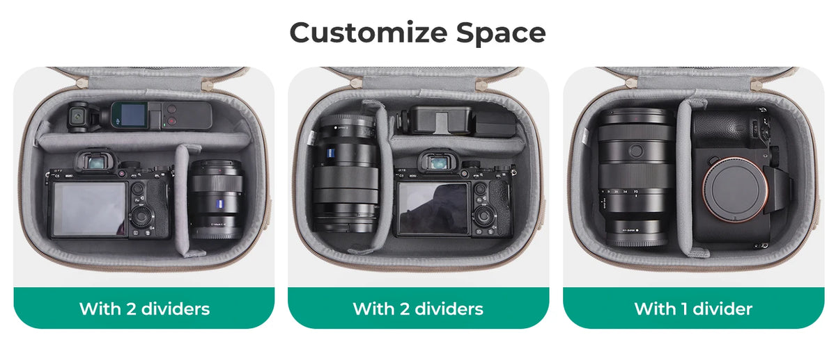 BAGSMART Compact Digital Camera Bag