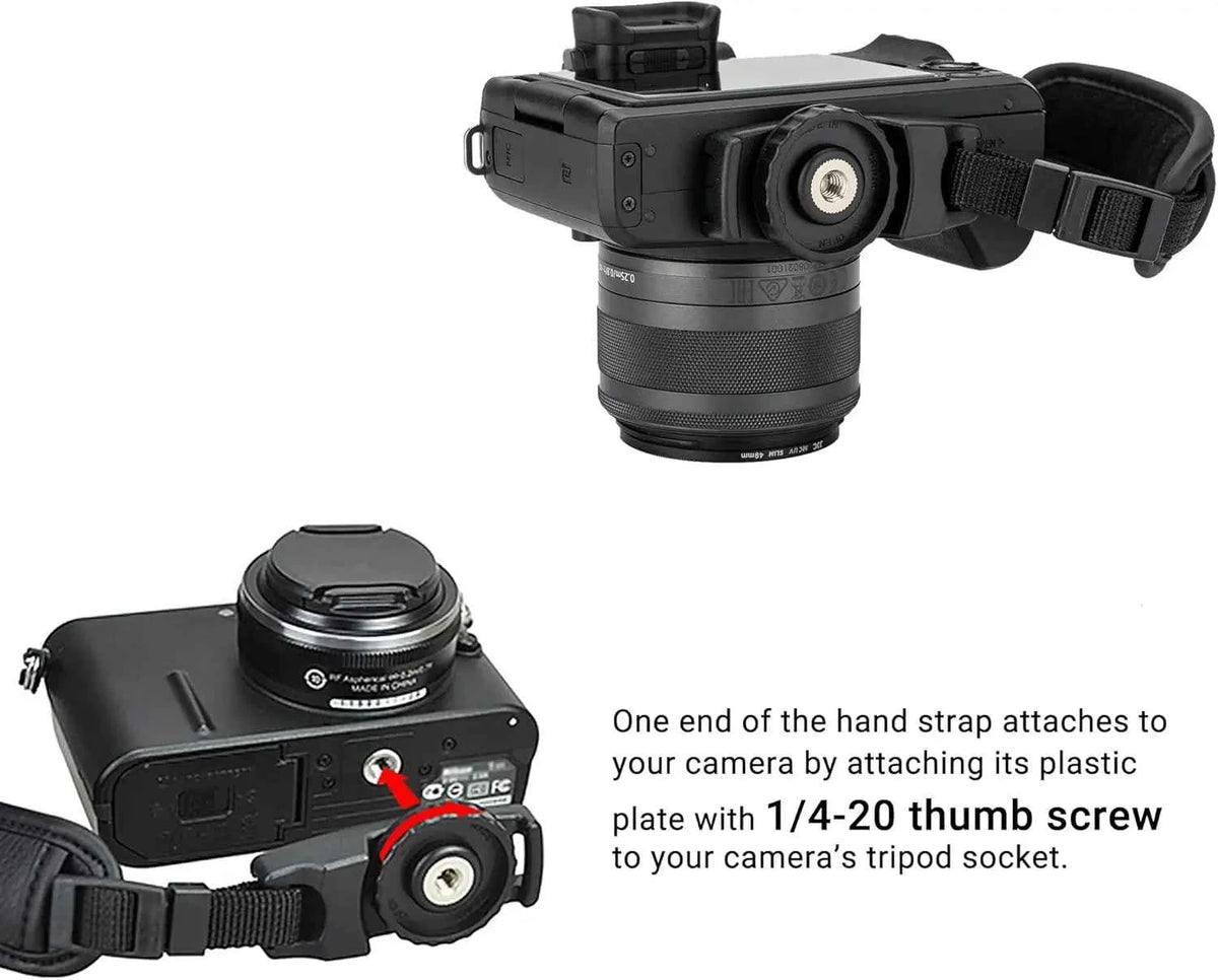 JJC Camera Hand Grip Strap for DSLR and Mirrorless Cameras