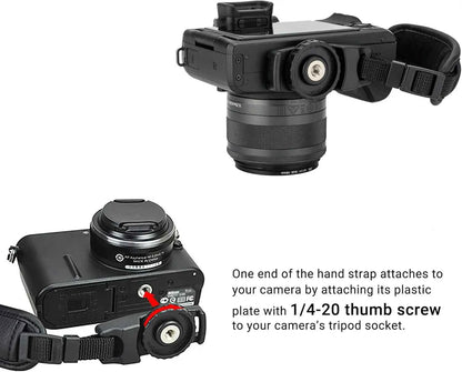 JJC Camera Hand Grip Strap for DSLR and Mirrorless Cameras