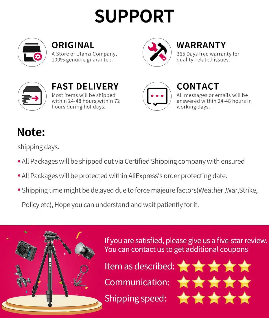 Ulanzi CO78 Super Clamp Magic Arm Kit