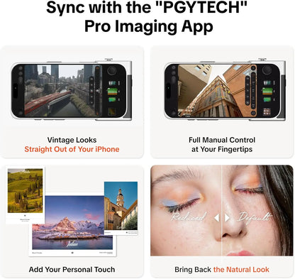 PGYTECH RetroVa Vintage Imaging Kit for iPhone 16 / 17 Pro
