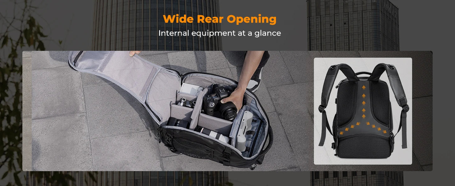 K&F Concept 25L Waterproof Camera Backpack