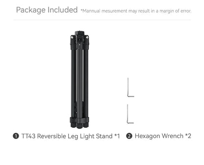 Ulanzi TT43 Reversible Leg Light Stand 1.9m