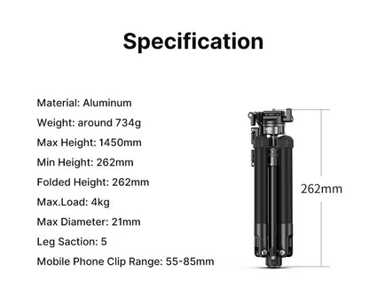 Ulanzi MT-63 Portable Mini Tripod