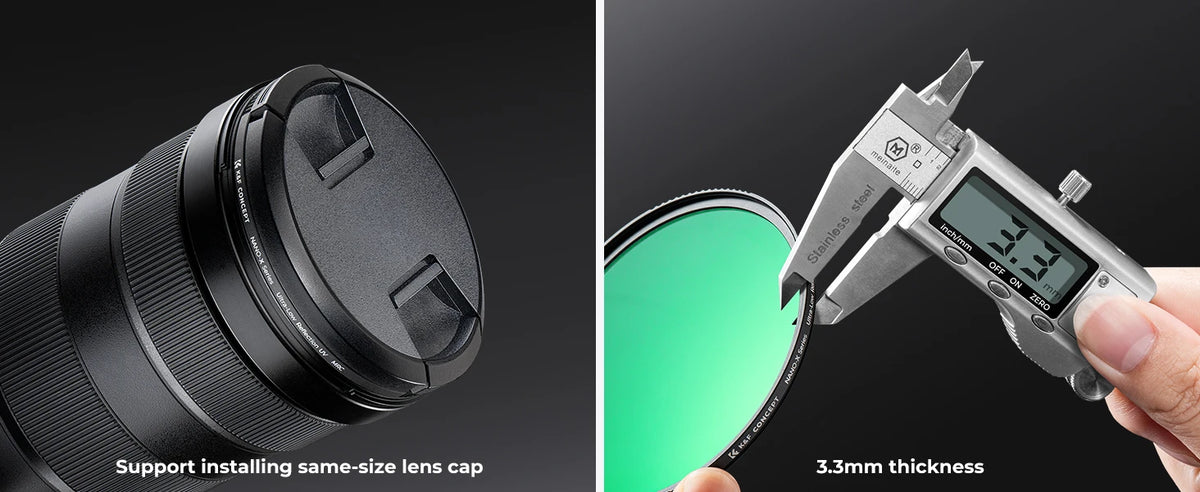K&F Concept Ultra-Low Reflection UV Lens Filter - UV Filter / 95mm
