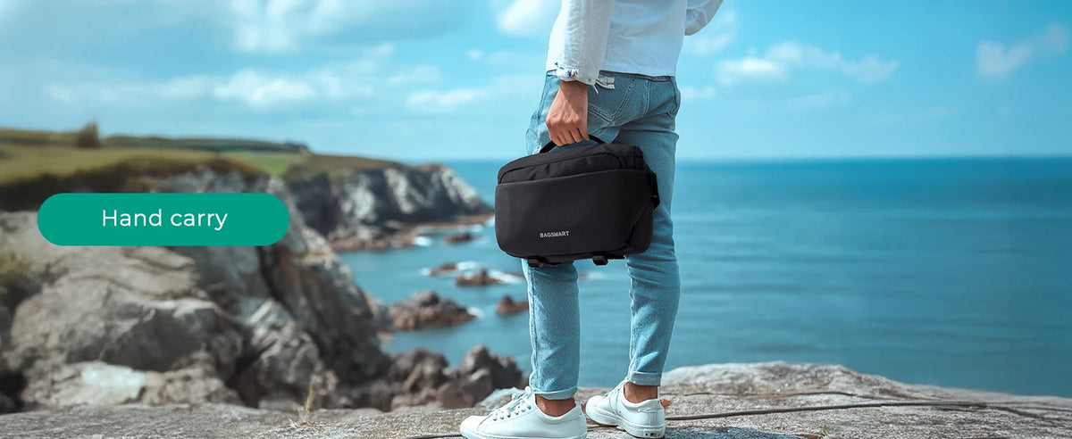 BAGSMART Camera Sling Bag with Tripod Holder