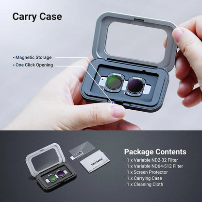 NEEWER Variable ND Filter Set for DJI Osmo Pocket 3