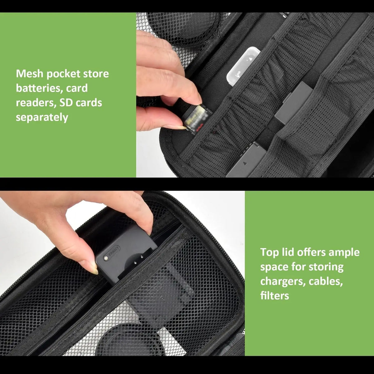 Hard Camera Case for DSLR and Mirrorless Cameras