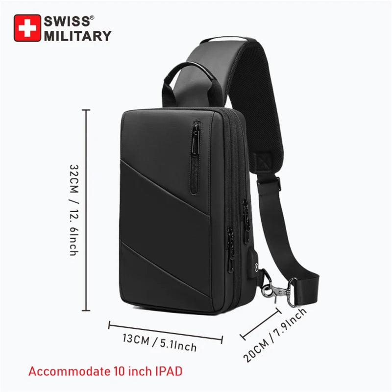 Swiss Military Expandable Travel Laptop Backpack