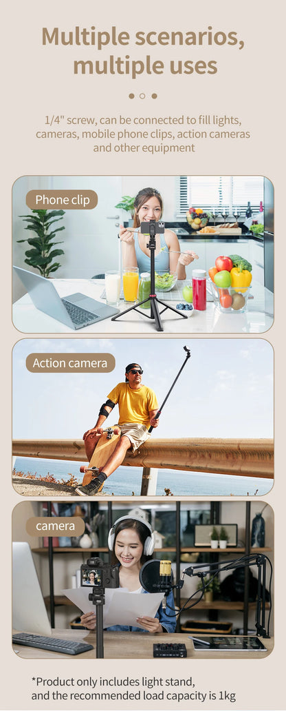 Ulanzi MT-79 Extendable Tripod with 1/4-Inch Mount
