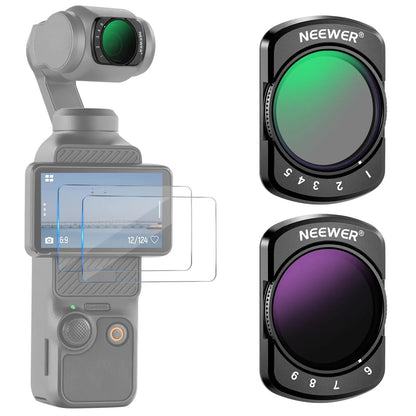 NEEWER ND Filter Set for DJI Osmo Pocket 3