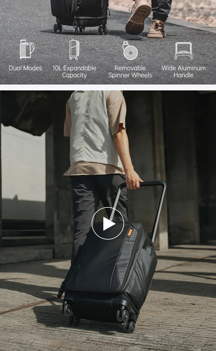PGYTECH 2-in-1 Roller Camera Backpack