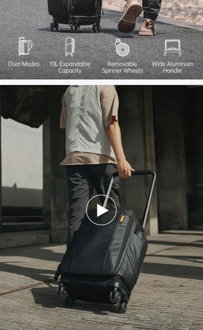 PGYTECH 2-in-1 Roller Camera Backpack