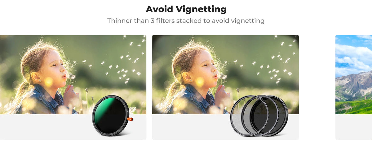 K&F Concept 3-in-1 ND/CPL/Black Mist Filter - 3in1 Filter / 82mm