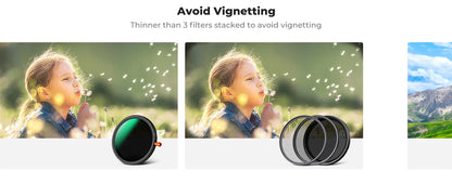K&F Concept 3-in-1 ND/CPL/Black Mist Filter - 3in1 Filter / 82mm