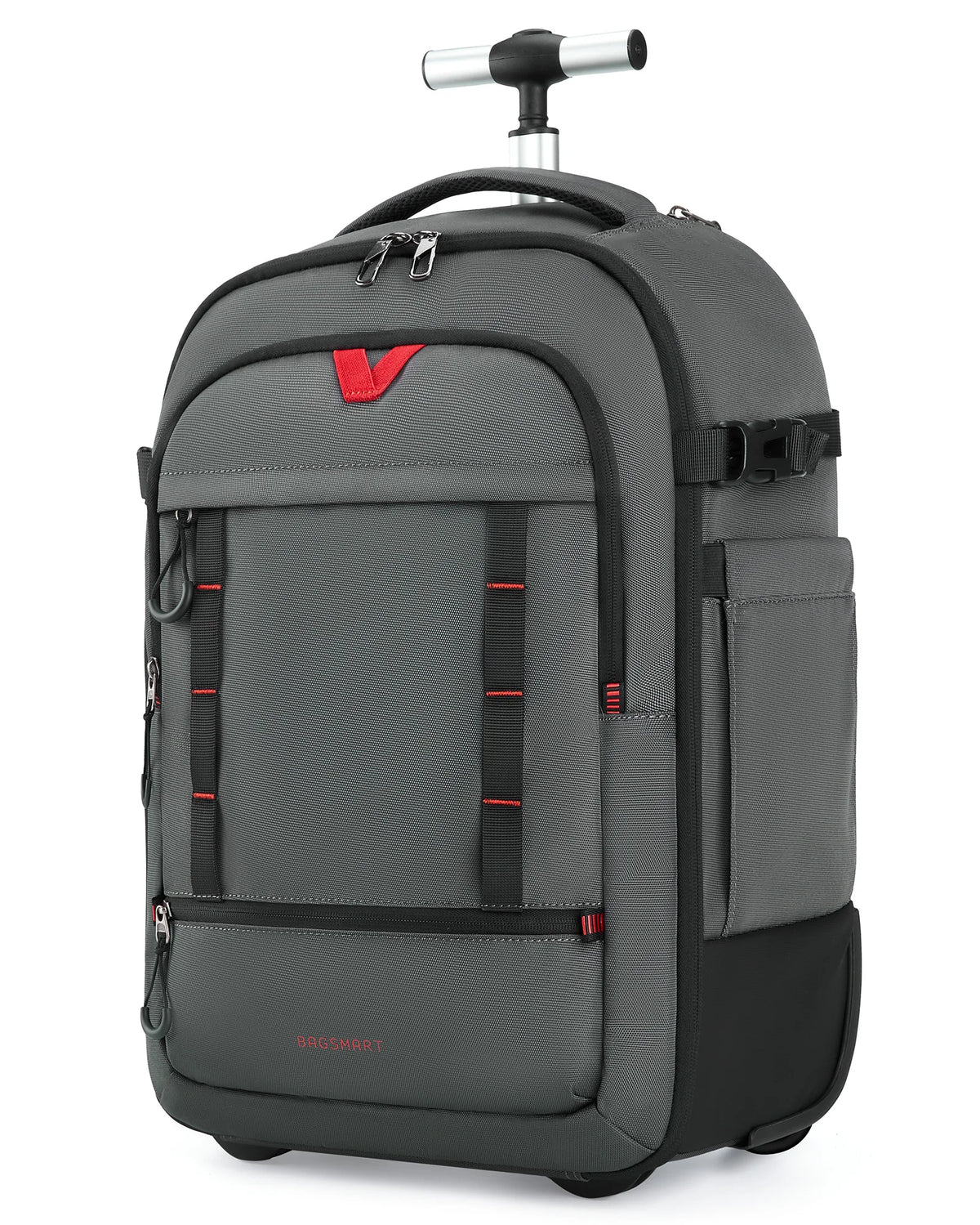 BAGSMART Rolling Camera Bag Backpack