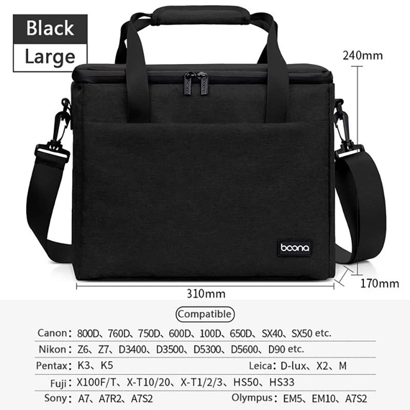 Camera Hub Essentials Waterproof DSLR Camera Backpack