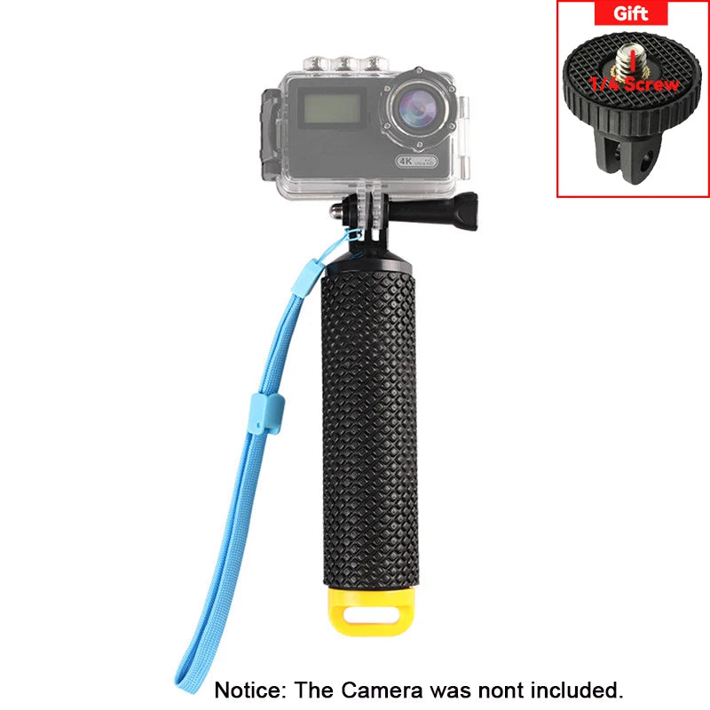 Floating Hand Grip for GoPro, DJI and Insta360 Action Cameras