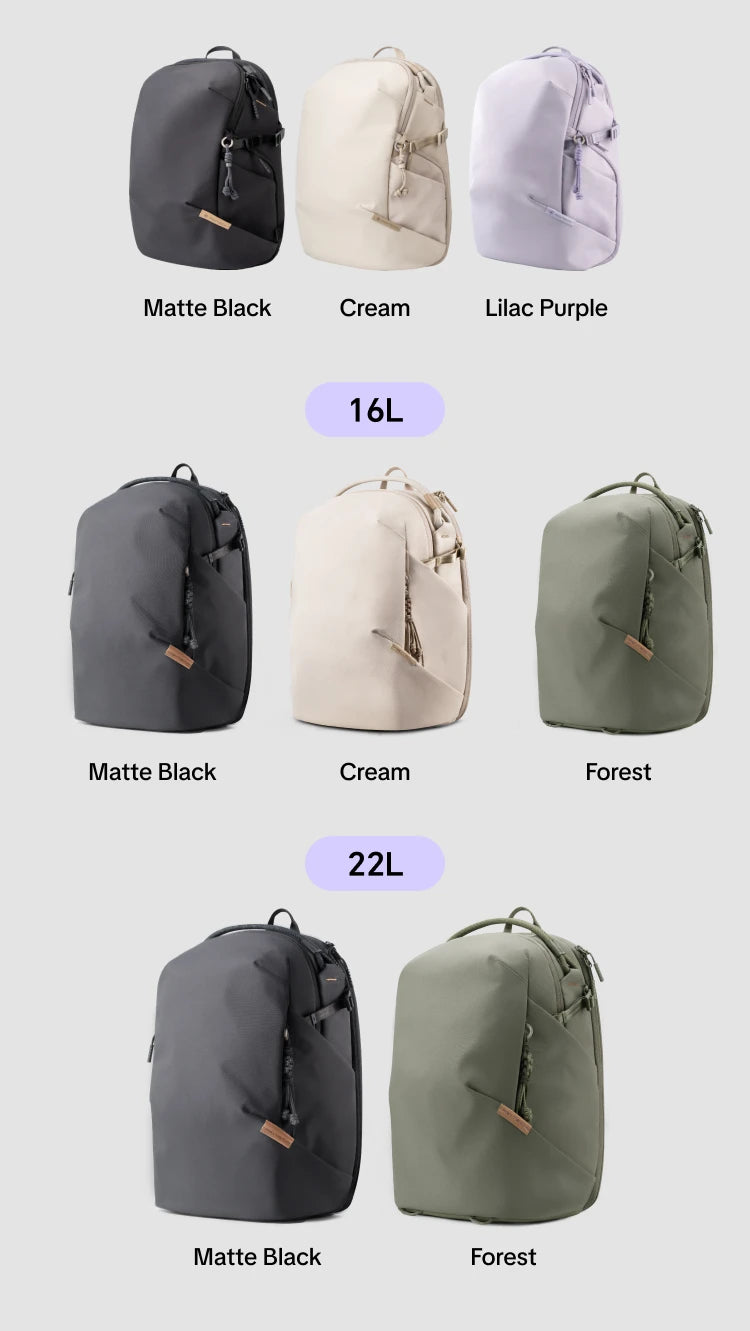 PGYTECH OneGo Lite Camera Backpack 12L/16L/22L