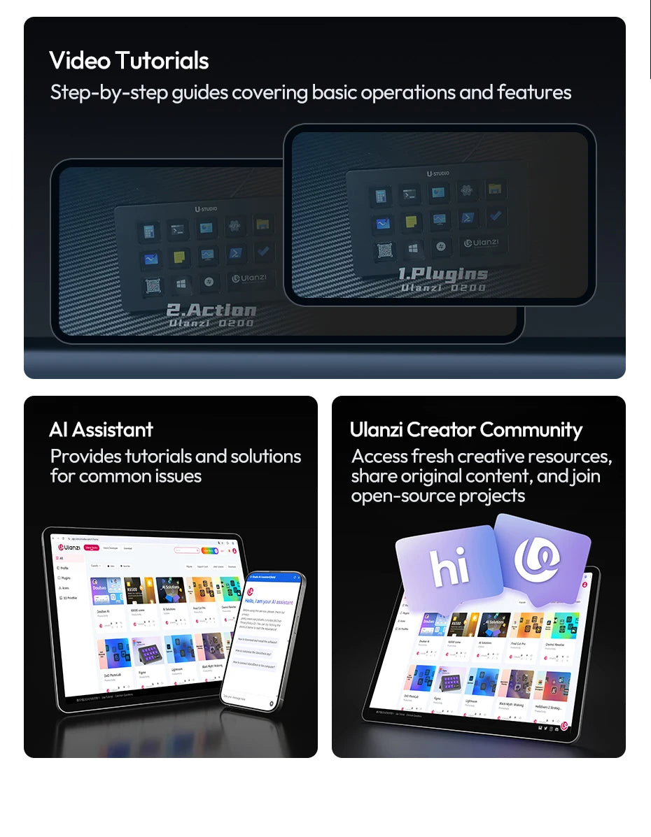 Ulanzi D200 / D200H Stream Controller