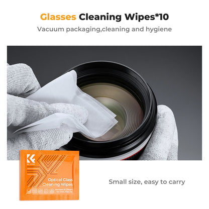 K&F Concept Camera Lens & Glasses Cleaning Kit - 3 in 1