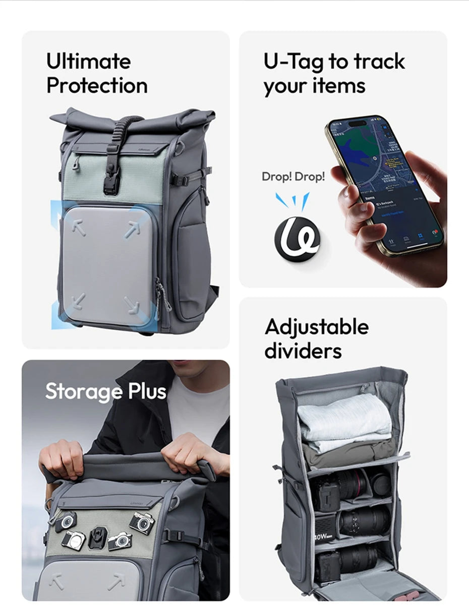 Ulanzi BP04 Hard Shell Camera Backpack
