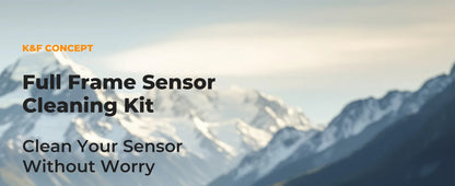 K&F Concept Camera Sensor Cleaning Swab & Liquid Kit