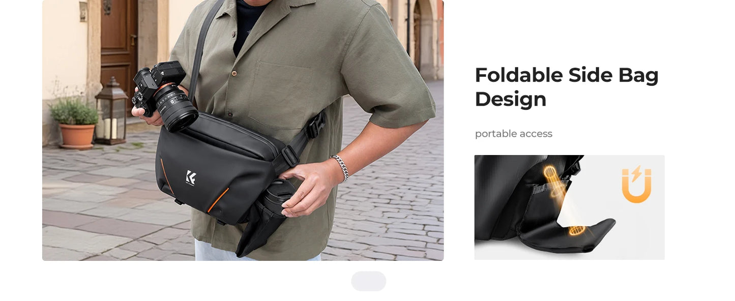 K&F Concept 7L Lightweight Camera Sling Bag