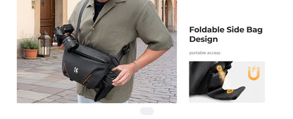 K&F Concept 7L Lightweight Camera Sling Bag