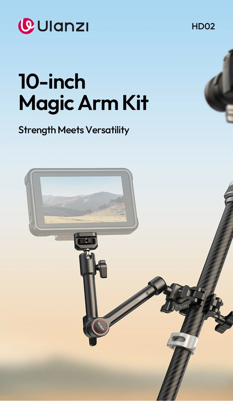 Ulanzi HD02 Super Clamp Kit with 360° Mini Ball Head