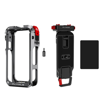 Flymile Aluminium Camera Cage for Insta360 X6