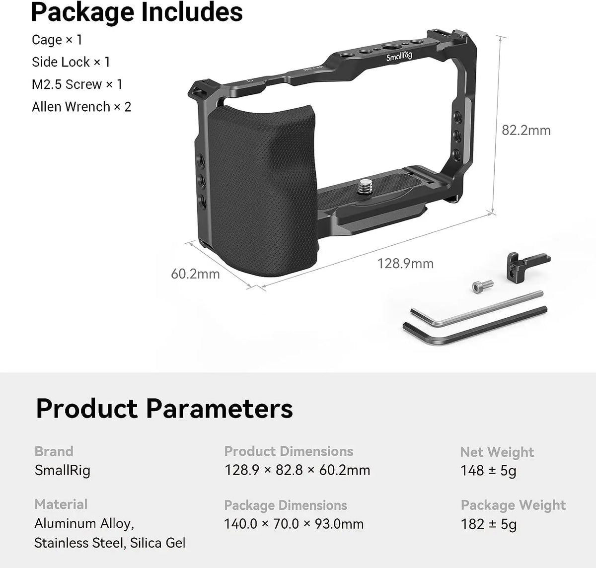 SmallRig Camera Cage Kits for Sony ZV-E10