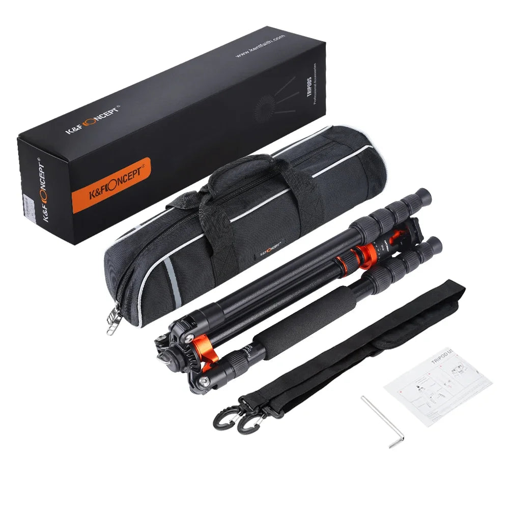 K&F Concept K255A4 68-Inch Aluminium Monopod Tripod