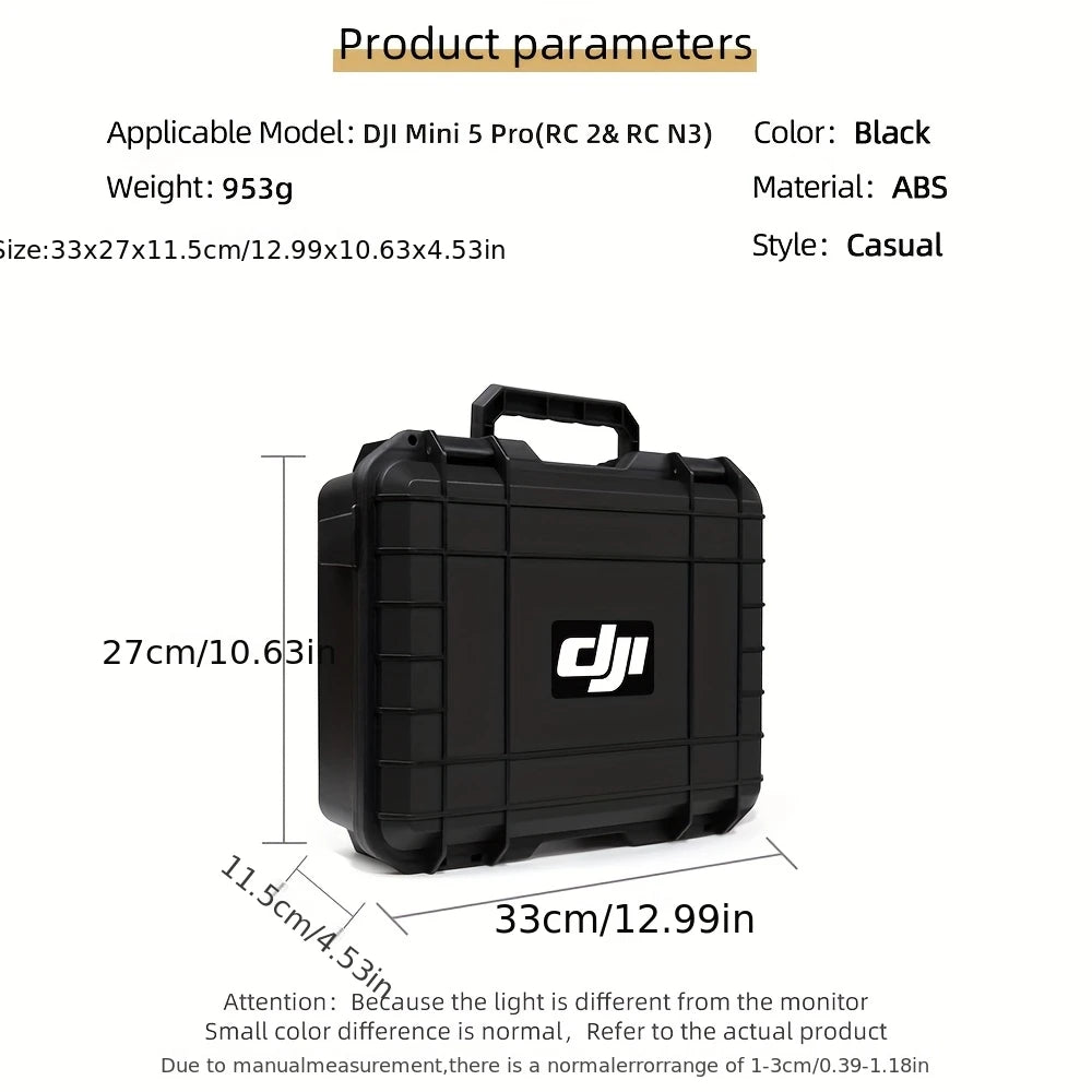 Camera Hub Essentials Hard Shell Case for DJI Osmo Action 5 Pro