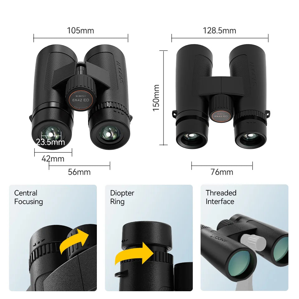SVBONY SV202 ED Waterproof Binoculars