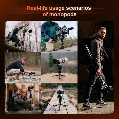 COMAN M1 Pro V5 Carbon Fibre Monopod Tripod