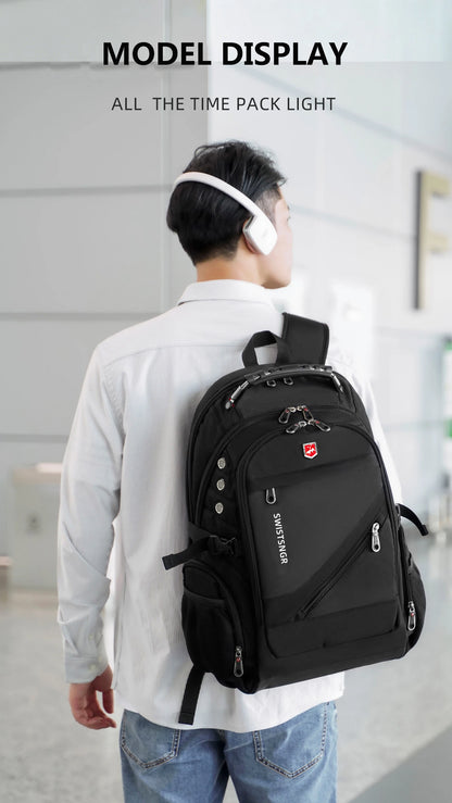 Water-Resistant 17–20-inch Laptop Travel Backpack