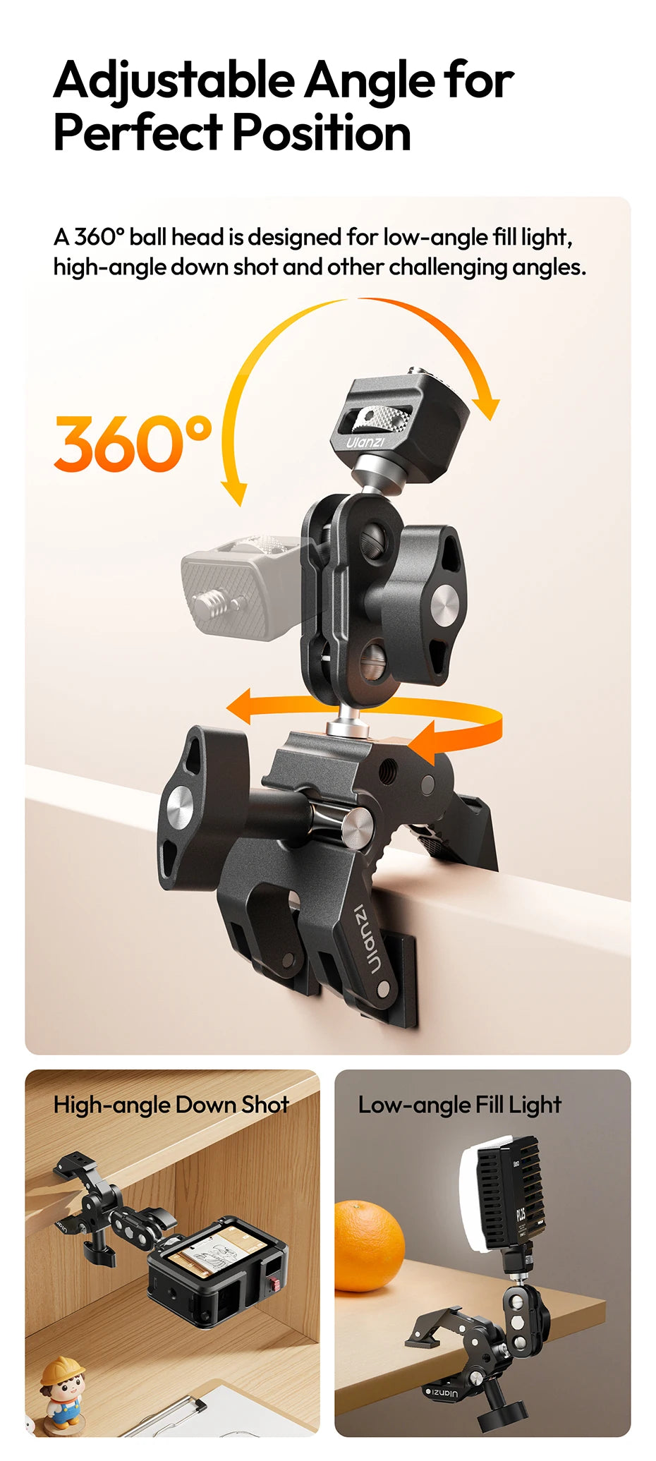Ulanzi CO78 Super Clamp Magic Arm Kit