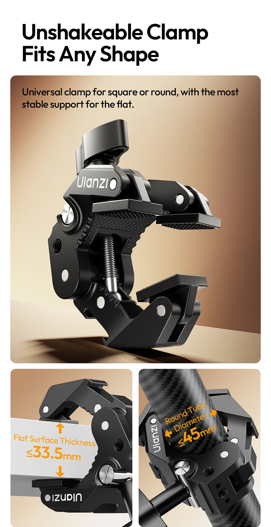 Ulanzi CO78 Super Clamp Magic Arm Kit