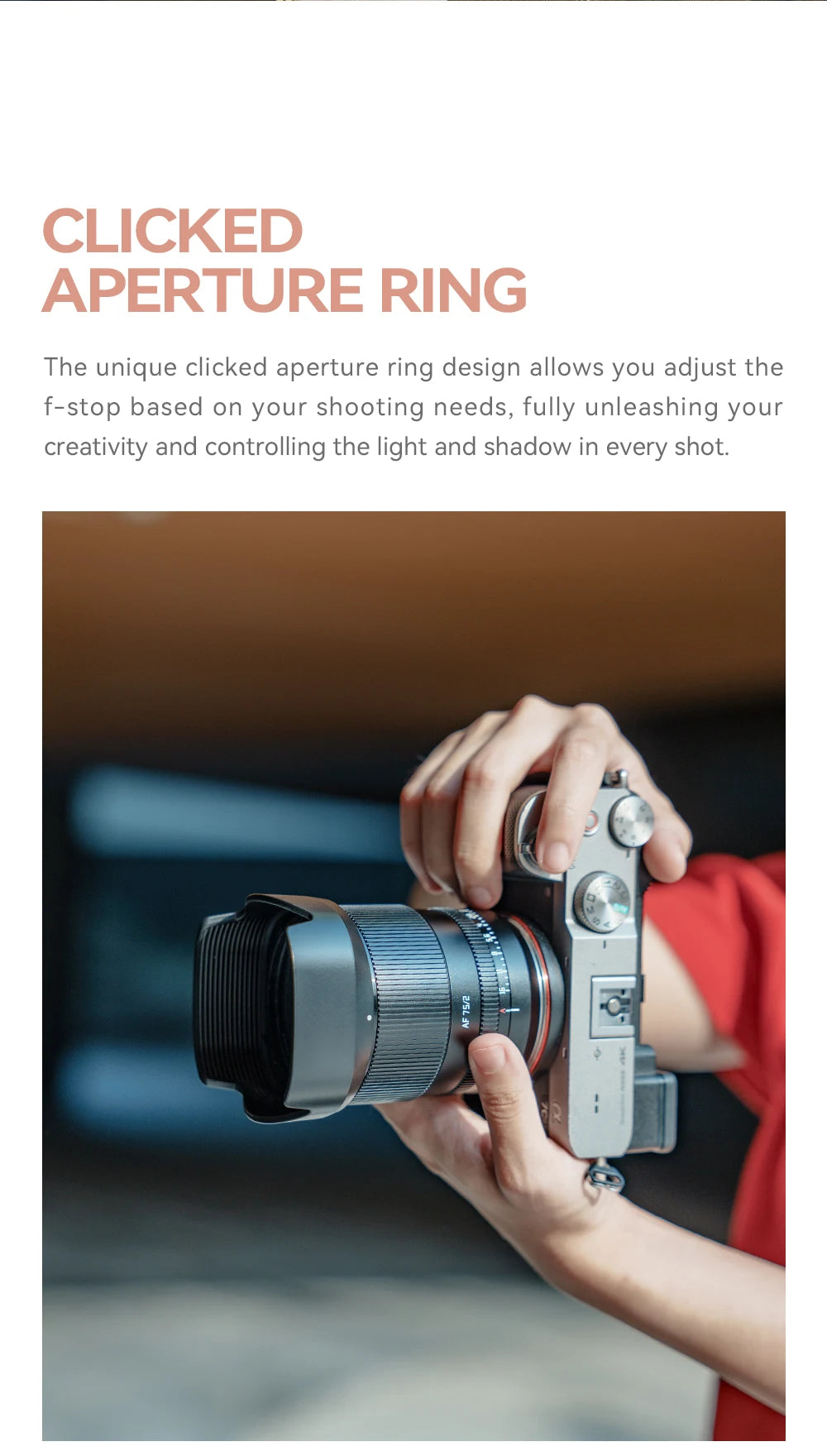 TTArtisan AF 75mm f/2 Full Frame Autofocus Lens