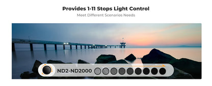 K&F Concept 49mm–82mm Multi-Function Camera Filter