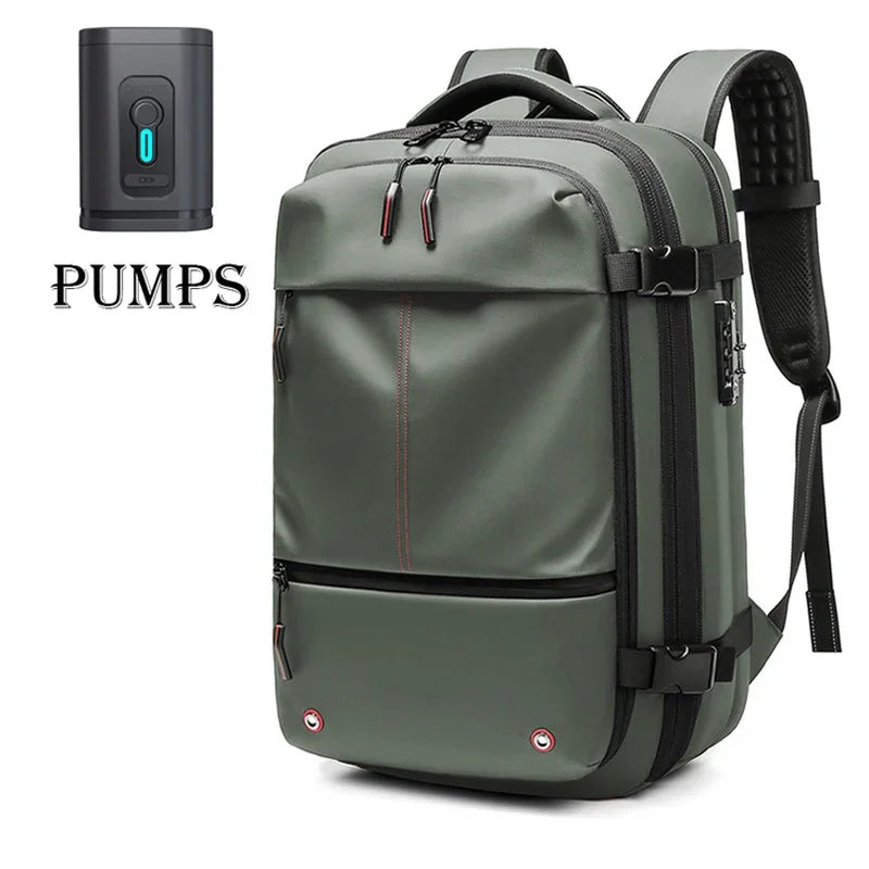 Vacuum Compression 17-Inch Laptop Travel Backpack