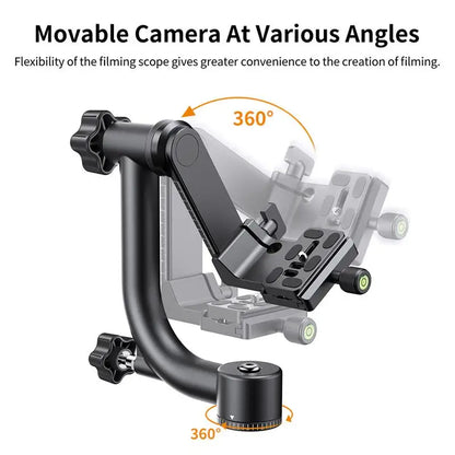 K&F 360 Degree Panoramic Gimbal Tripod Head