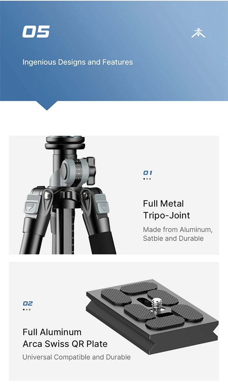 Ulanzi MT-59 Professional Overhead Camera Tripod